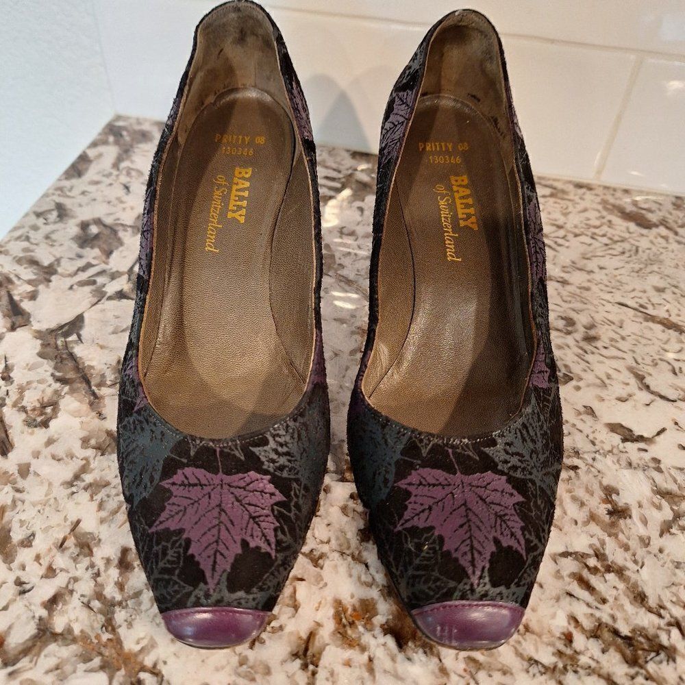 Bally Leather Flats vintage size 3.5 US 34EU